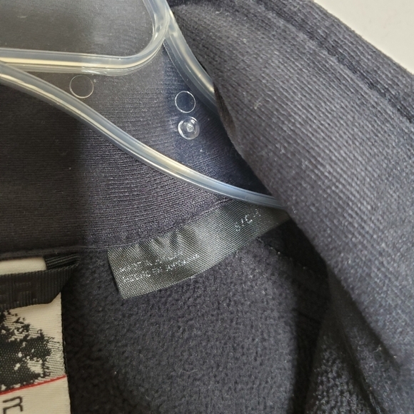 Spyder Outbound Black Fleece Lined Half Zip Pullover Sweatshirt - Picture 10 of 11